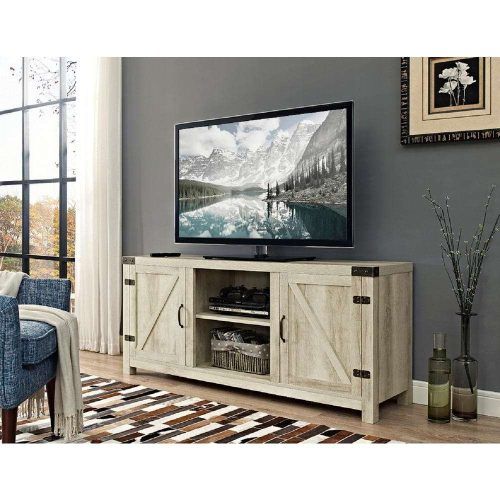 White Rustic Tv Stands (Photo 11 of 15)