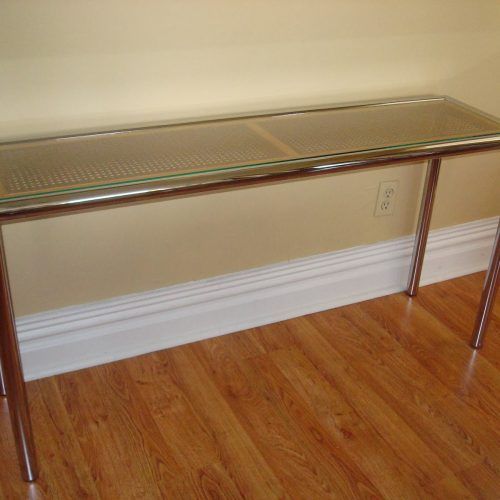 Era Glass Console Tables (Photo 7 of 20)