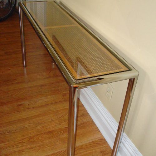Era Glass Console Tables (Photo 11 of 20)