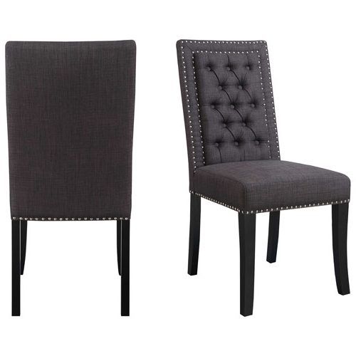 Charcoal Dining Chairs (Photo 8 of 20)