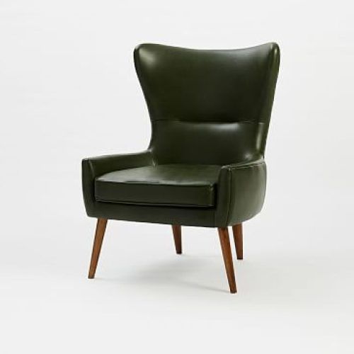 Liston Faux Leather Barrel Chairs (Photo 9 of 20)