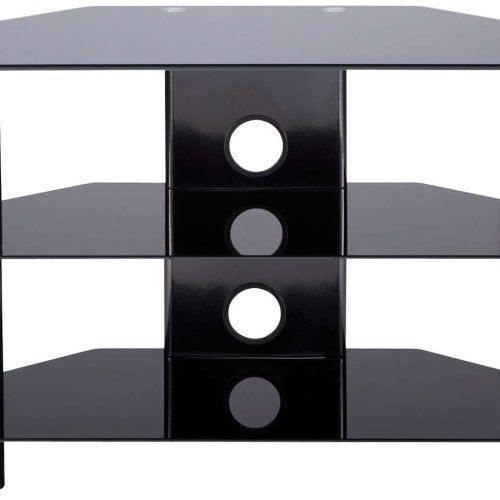 Black Glass Tv Cabinets (Photo 7 of 20)