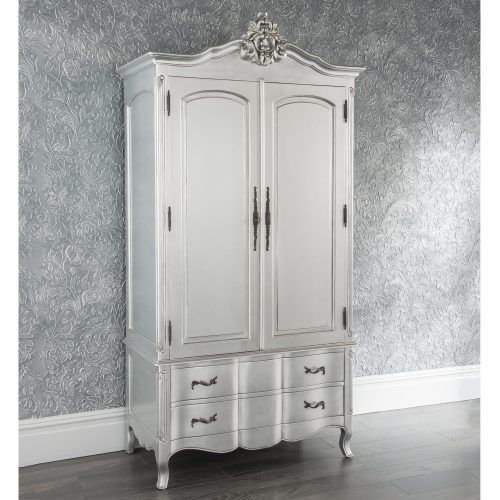 Silver French Wardrobes (Photo 3 of 20)