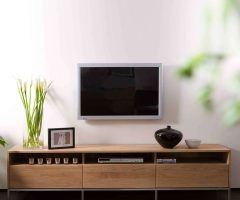 20 Collection of Low Oak Tv Stands