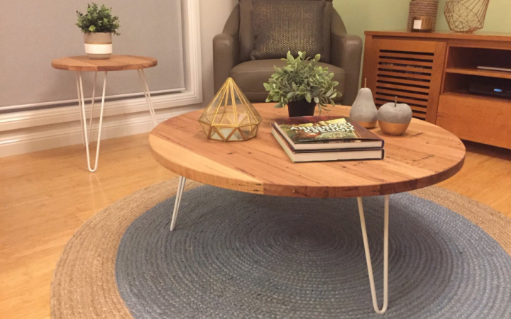 The 20 Best Collection of Round Hairpin Leg Dining Tables