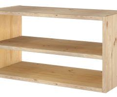 15 Ideas of Pine Wood Tv Stands