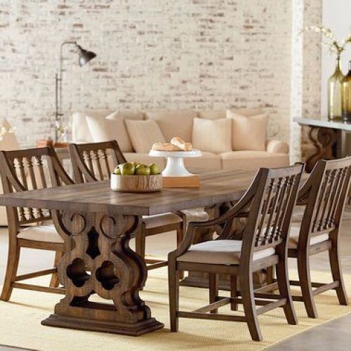 Magnolia Home Sawbuck Dining Tables (Photo 4 of 20)