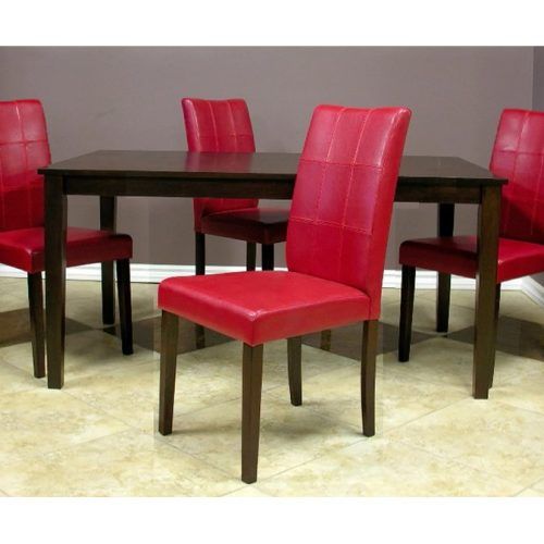 Evellen 5 Piece Solid Wood Dining Sets (Set Of 5) (Photo 1 of 20)