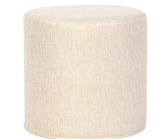  Best 20+ of Natural Solid Cylinder Pouf Ottomans