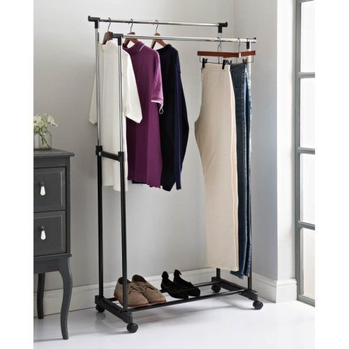 Double Clothes Rail Wardrobes (Photo 13 of 20)