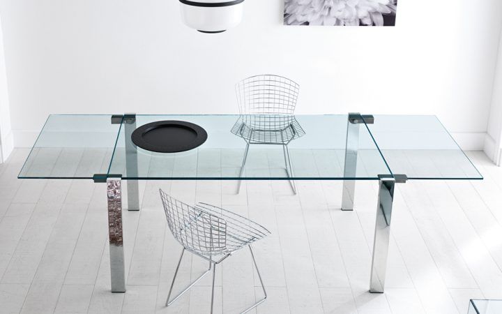 20 Photos Extendable Glass Dining Tables
