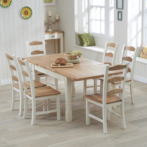Extendable Oak Dining Tables And Chairs (Photo 5 of 20)