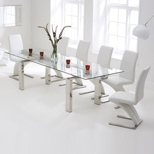 Extending Glass Dining Tables And 8 Chairs (Photo 1 of 20)
