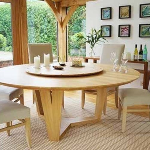 Circular Oak Dining Tables (Photo 3 of 20)