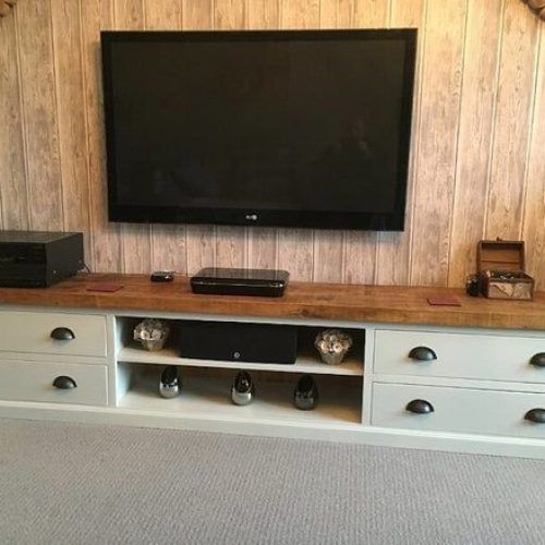 Bromley Blue Wide Tv Stands (Photo 4 of 20)