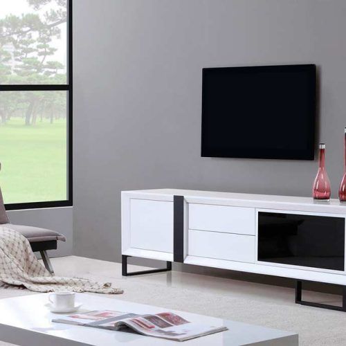 Lucas Extra Wide Tv Unit Grey Stands (Photo 1 of 20)