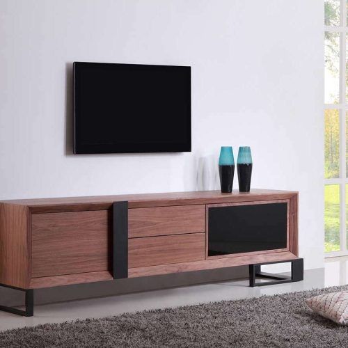 Long Black Tv Stands (Photo 9 of 15)