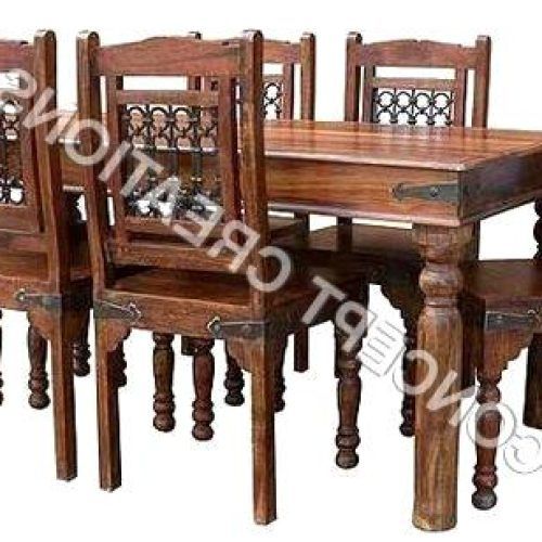 Indian Wood Dining Tables (Photo 12 of 20)