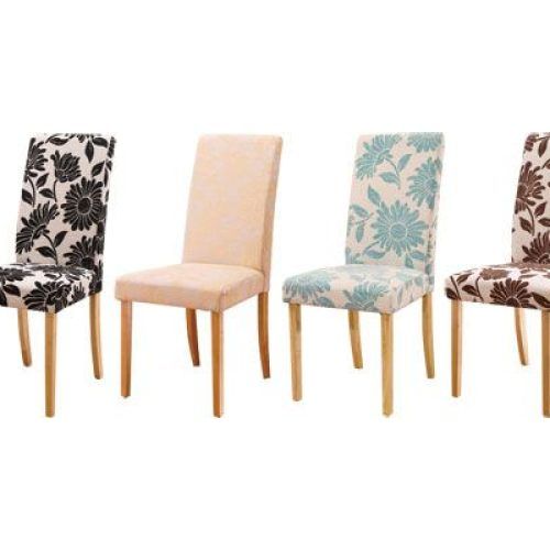 Fabric Covered Dining Chairs (Photo 8 of 20)