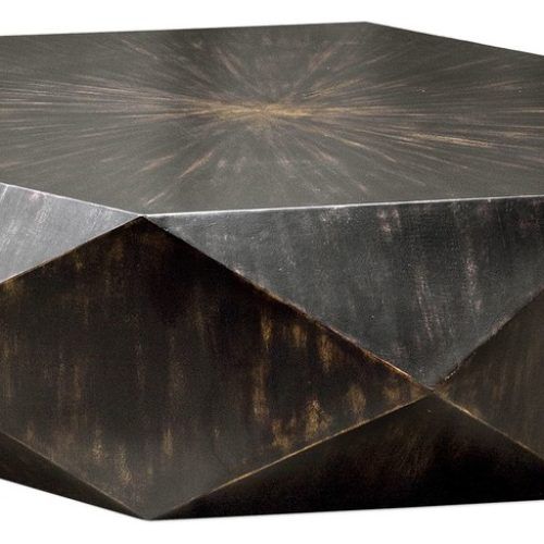 Geometric Block Solid Coffee Tables (Photo 1 of 20)