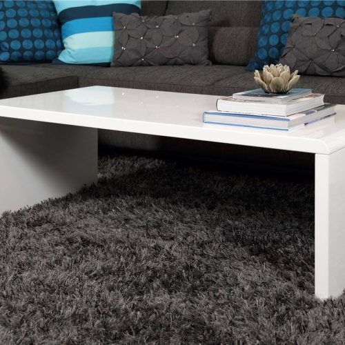 Gloss White Steel Coffee Tables (Photo 3 of 20)