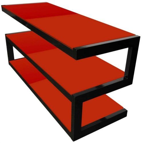 Red Gloss Tv Stands (Photo 11 of 15)