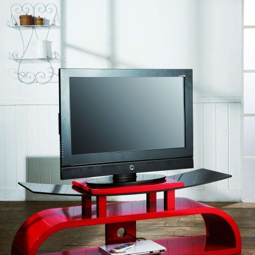 Red Gloss Tv Stands (Photo 14 of 15)