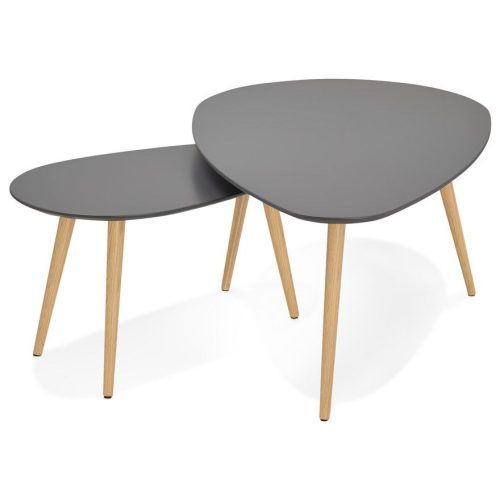 2-Piece Modern Nesting Coffee Tables (Photo 20 of 20)