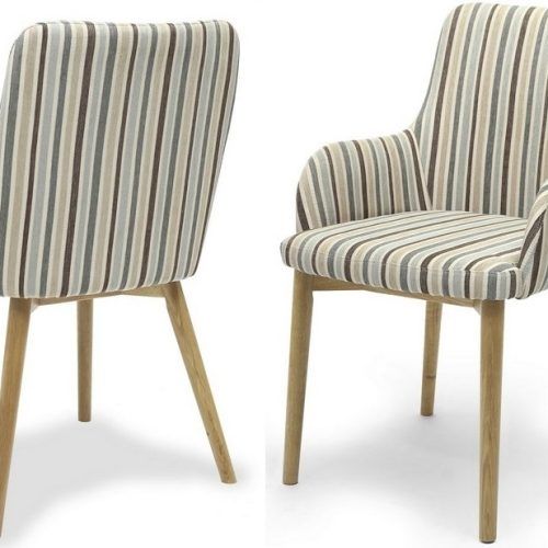 Blue Stripe Dining Chairs (Photo 10 of 20)
