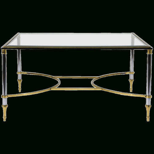 Antique Brass Glass Coffee Tables (Photo 15 of 20)