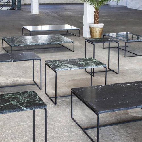 Black Metal And Marble Coffee Tables (Photo 20 of 20)