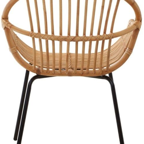 Natural Rattan Metal Chairs (Photo 17 of 20)