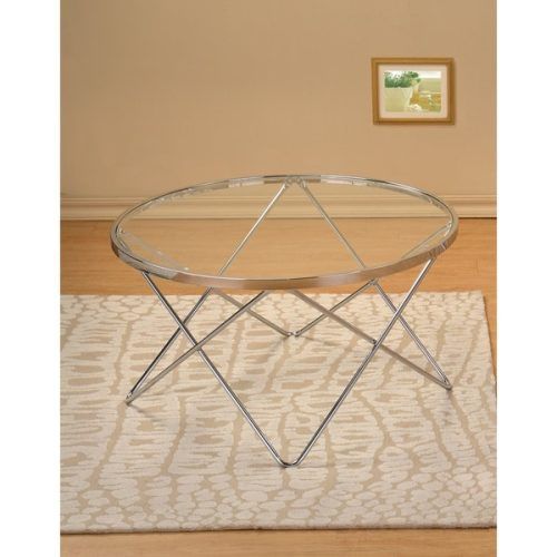 Chrome And Glass Modern Coffee Tables (Photo 9 of 20)