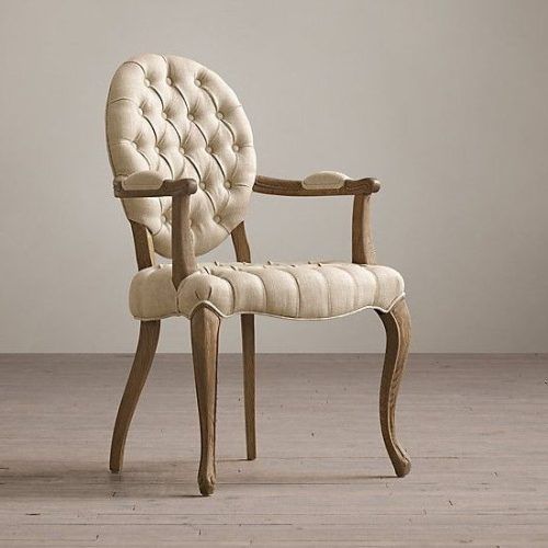 Fabric Covered Dining Chairs (Photo 13 of 20)