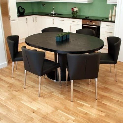 Black Extending Dining Tables (Photo 13 of 20)