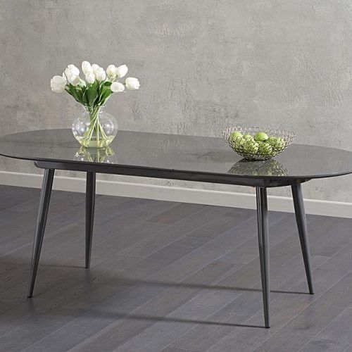 Glossy Gray Dining Tables (Photo 7 of 20)