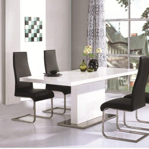 High Gloss Dining Furniture (Photo 4 of 20)