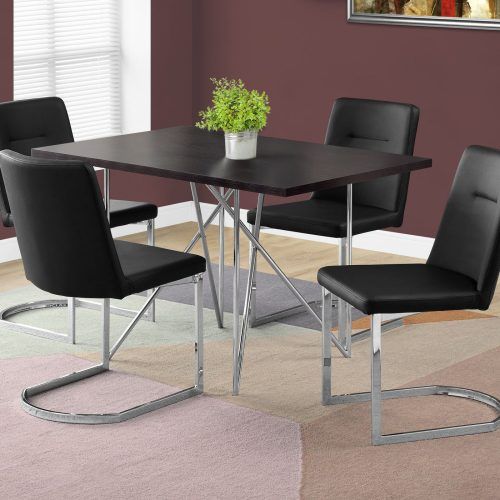 Chrome Metal Dining Tables (Photo 11 of 20)
