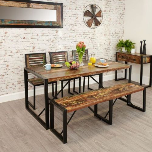 Jaxon 6 Piece Rectangle Dining Sets With Bench & Wood Chairs (Photo 9 of 20)