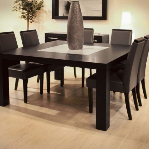Dark Wood Square Dining Tables (Photo 2 of 20)