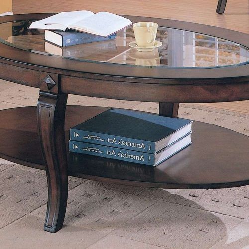 Oval Wood Coffee Tables (Photo 20 of 20)