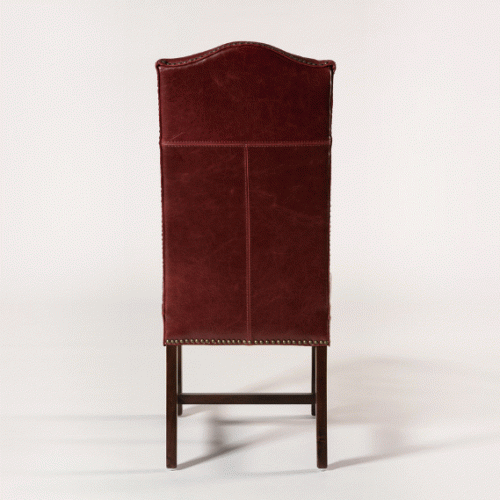 Red Leather Dining Chairs (Photo 18 of 20)
