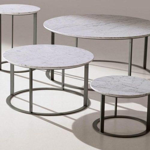 Smart Round Marble Top Coffee Tables (Photo 13 of 20)