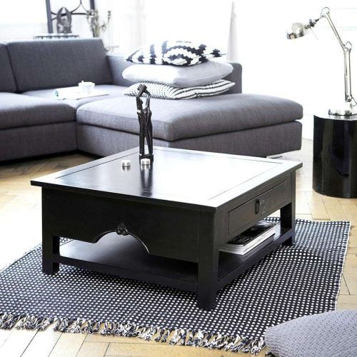 Square Black Coffee Tables (Photo 3 of 20)