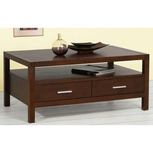 Square Coffee Table With Storage Drawers (Photo 16 of 20)