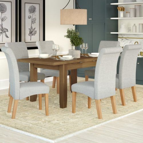 Extendable Dining Tables With 6 Chairs (Photo 10 of 20)
