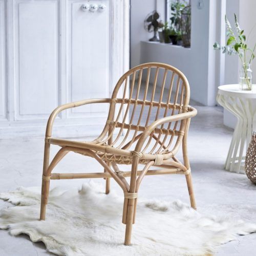 Natural Rattan Metal Chairs (Photo 20 of 20)