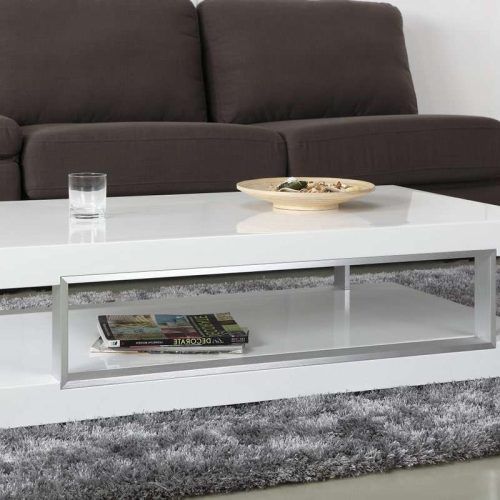 White Gloss Coffee Tables (Photo 6 of 20)
