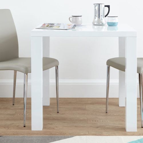 White Square Extending Dining Tables (Photo 3 of 20)