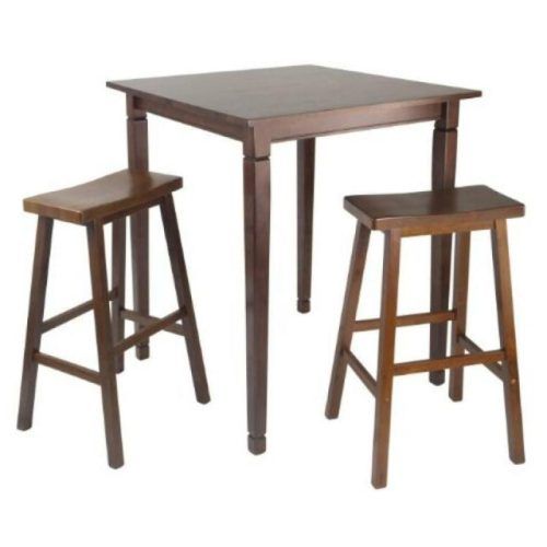 Winsome 3 Piece Counter Height Dining Sets (Photo 17 of 20)